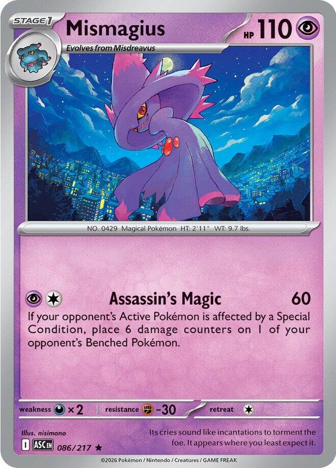Mismagius (086/217) [Mega Evolution: Ascended Heroes] | Exor Games Dartmouth