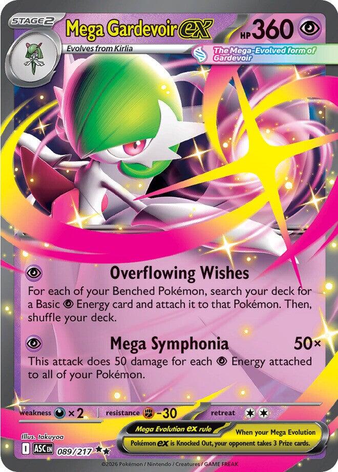 Mega Gardevoir ex (089/217) [Mega Evolution: Ascended Heroes] | Exor Games Dartmouth