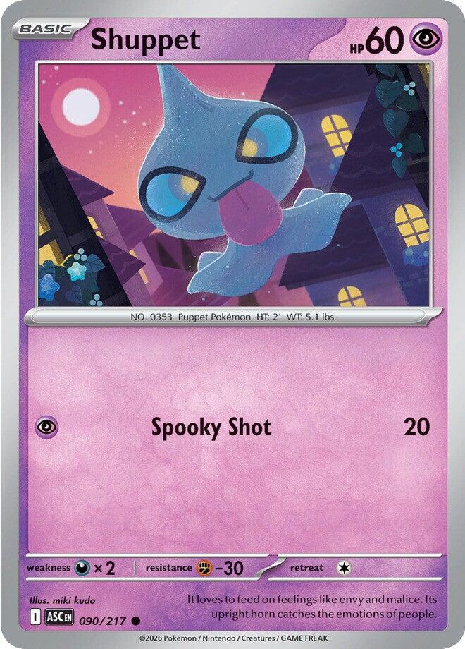 Shuppet (090/217) [Mega Evolution: Ascended Heroes] | Exor Games Dartmouth