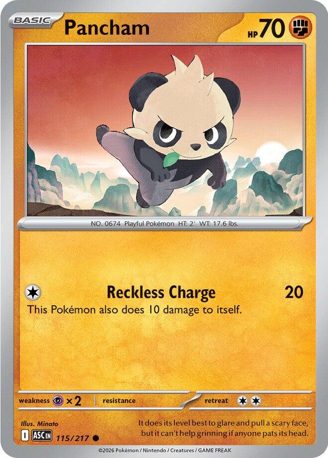 Pancham (115/217) [Mega Evolution: Ascended Heroes] | Exor Games Dartmouth