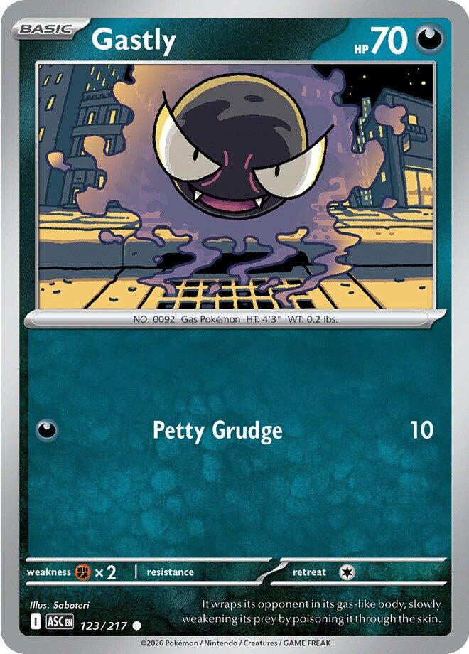 Gastly (123/217) [Mega Evolution: Ascended Heroes] | Exor Games Dartmouth
