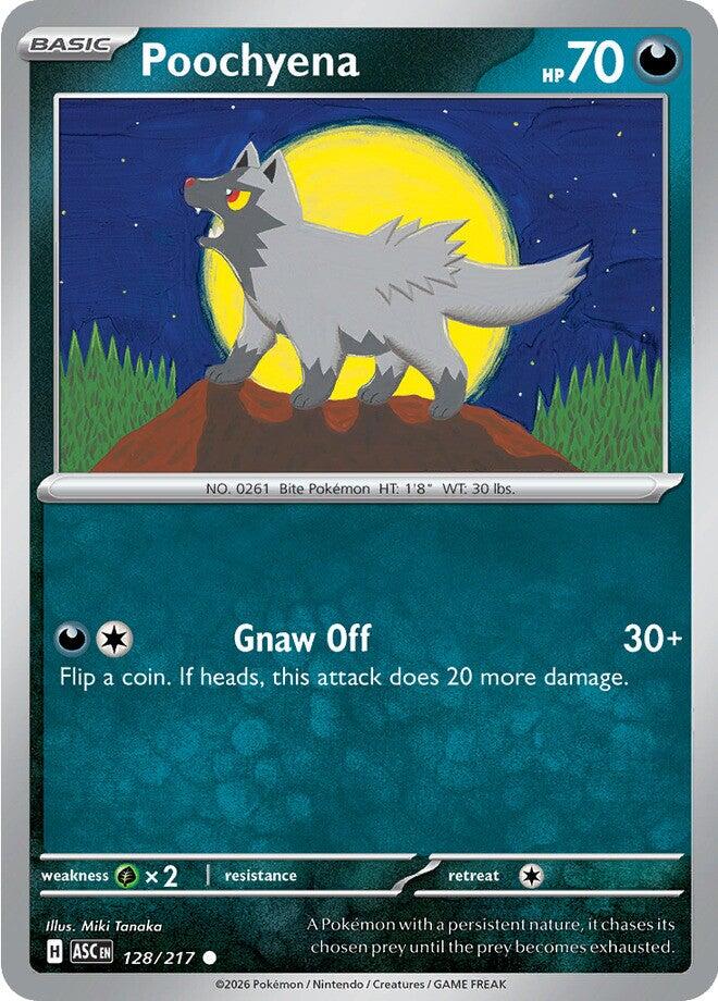 Poochyena (128/217) [Mega Evolution: Ascended Heroes] | Exor Games Dartmouth