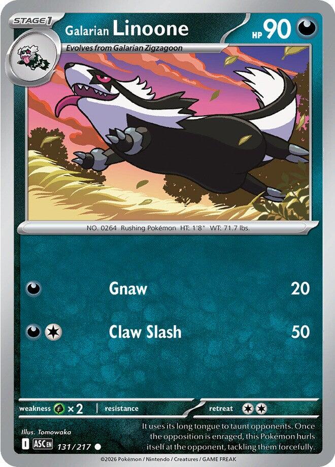 Galarian Linoone (131/217) [Mega Evolution: Ascended Heroes] | Exor Games Dartmouth
