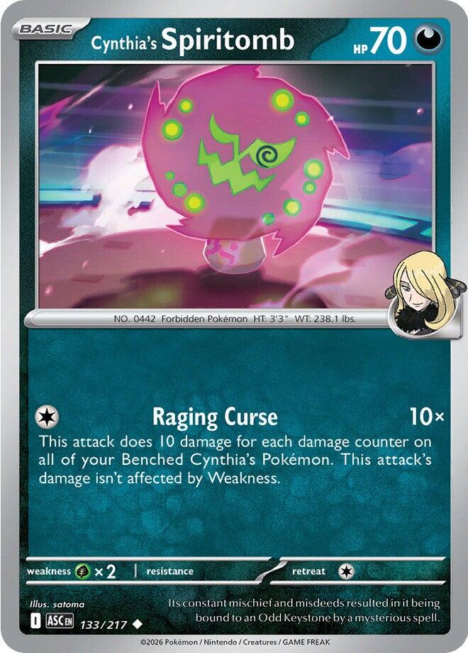 Cynthia's Spiritomb (133/217) [Mega Evolution: Ascended Heroes] | Exor Games Dartmouth