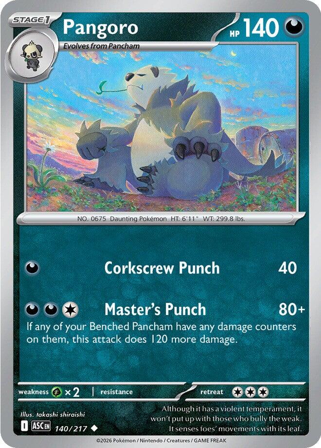 Pangoro (140/217) [Mega Evolution: Ascended Heroes] | Exor Games Dartmouth