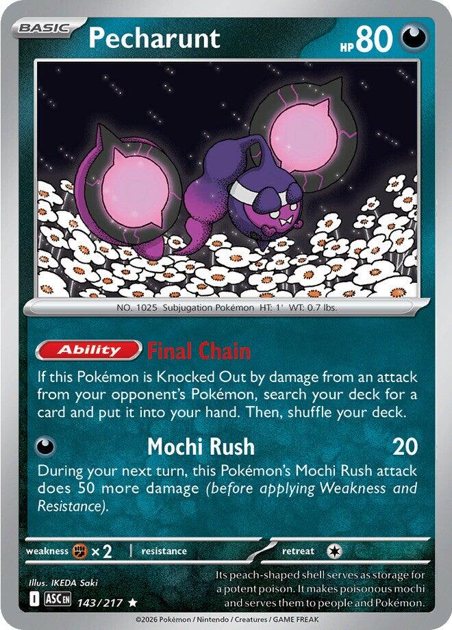 Pecharunt (143/217) [Mega Evolution: Ascended Heroes] | Exor Games Dartmouth