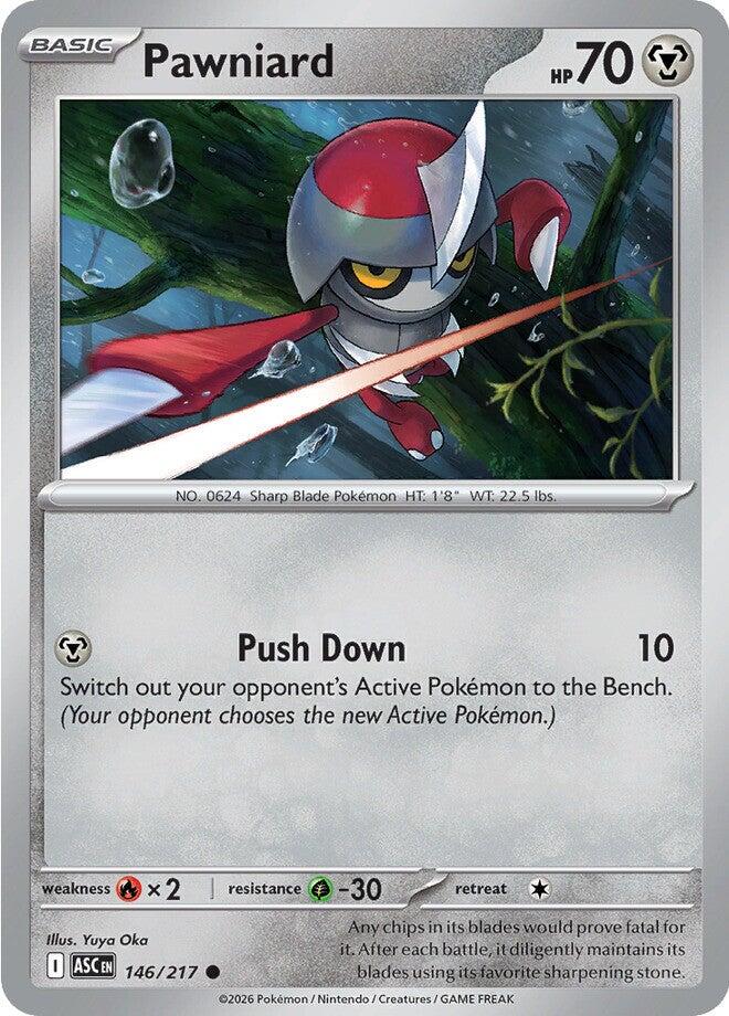 Pawniard (146/217) [Mega Evolution: Ascended Heroes] | Exor Games Dartmouth
