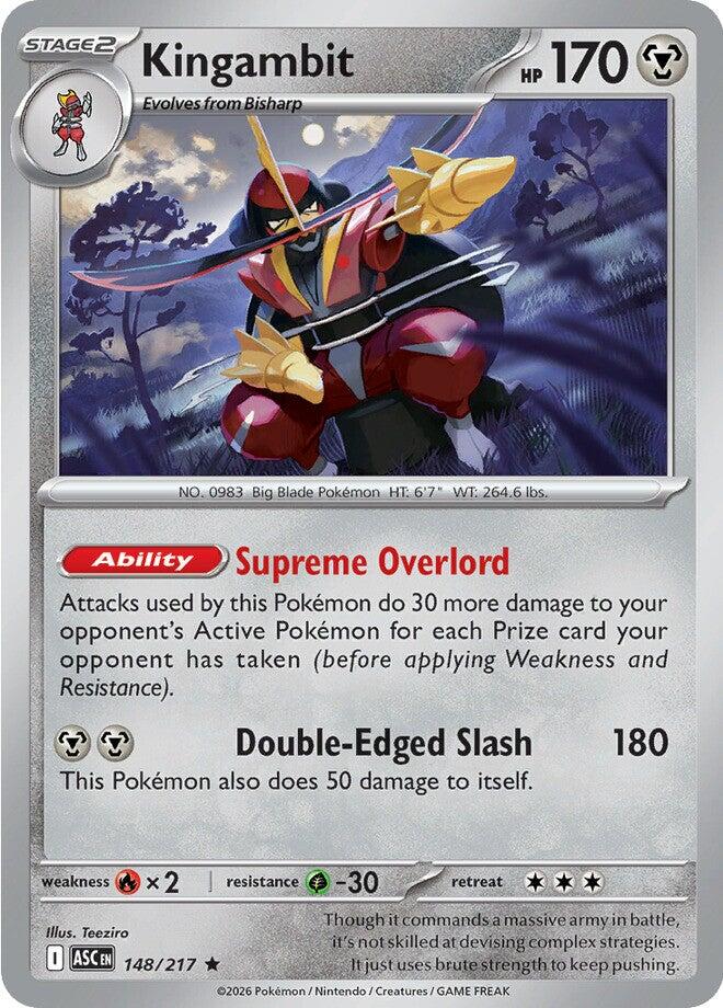 Kingambit (148/217) [Mega Evolution: Ascended Heroes] | Exor Games Dartmouth