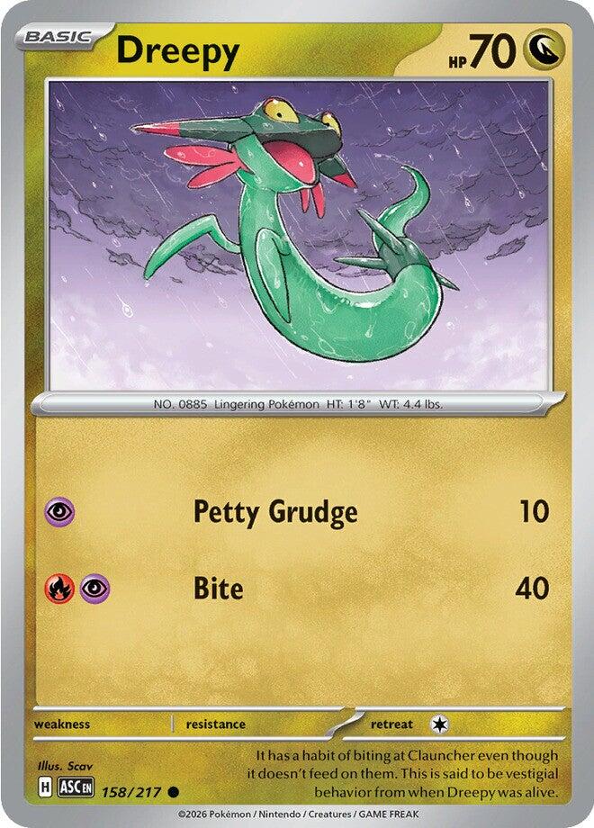 Dreepy (158/217) [Mega Evolution: Ascended Heroes] | Exor Games Dartmouth