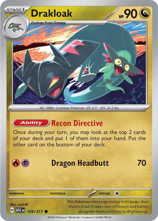 Drakloak (159/217) [Mega Evolution: Ascended Heroes] | Exor Games Dartmouth