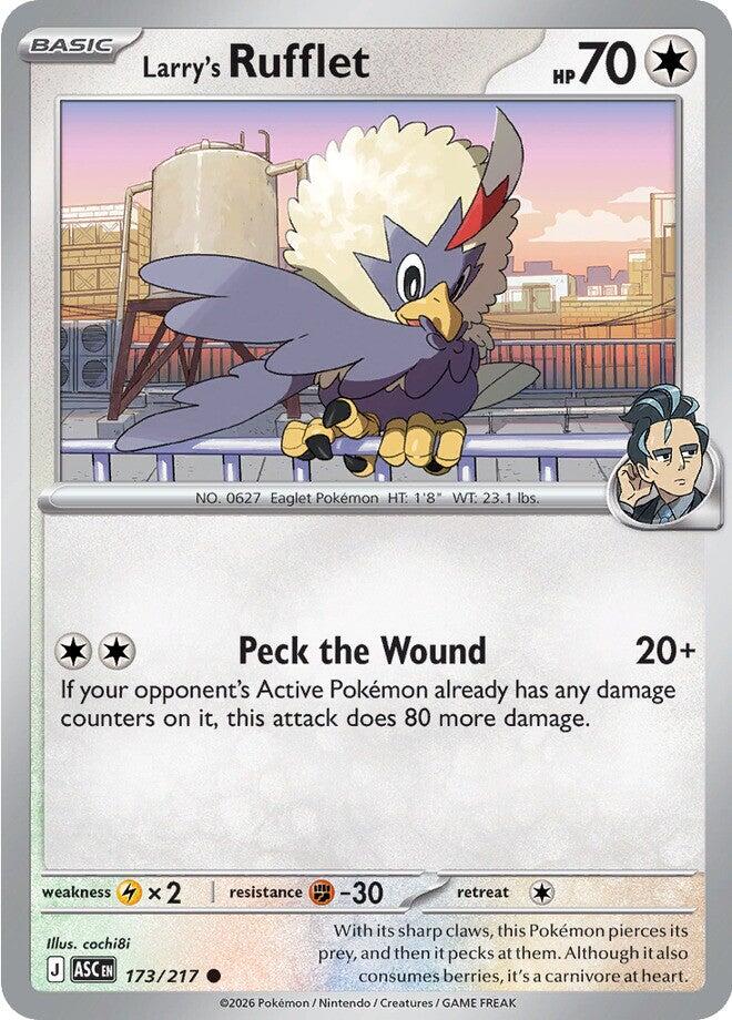 Larry's Rufflet (173/217) [Mega Evolution: Ascended Heroes] | Exor Games Dartmouth