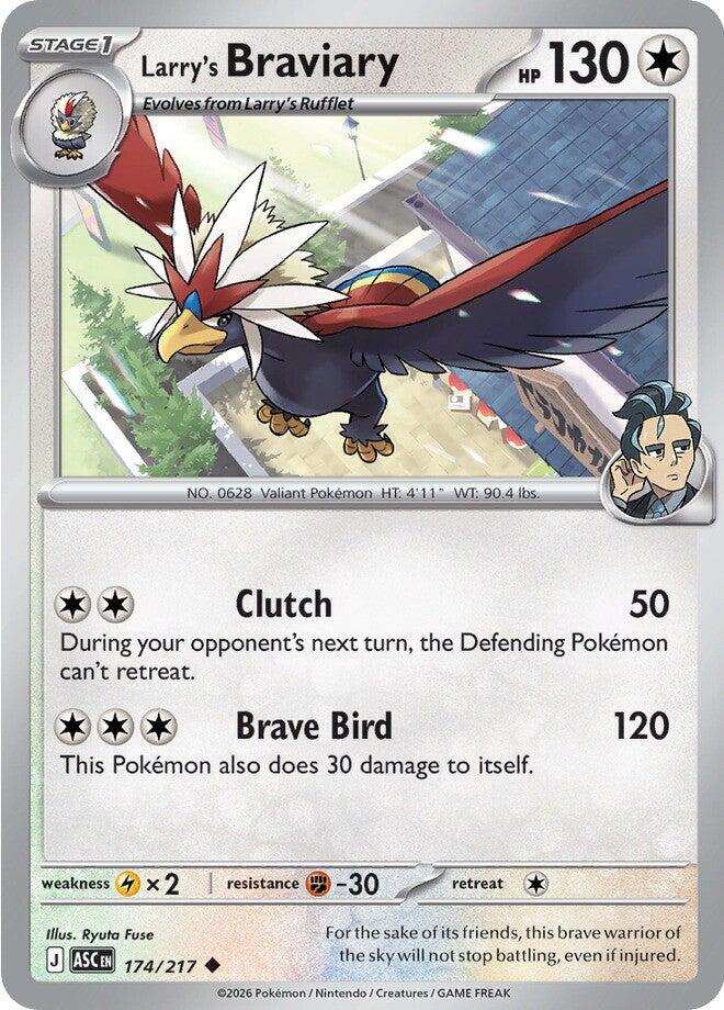 Larry's Braviary (174/217) [Mega Evolution: Ascended Heroes] | Exor Games Dartmouth
