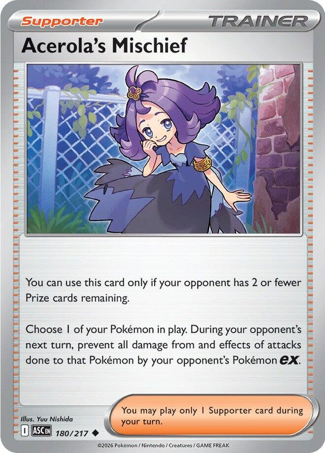 Acerola's Mischief (180/217) [Mega Evolution: Ascended Heroes] | Exor Games Dartmouth