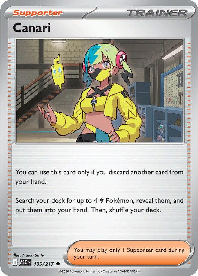 Canari (185/217) [Mega Evolution: Ascended Heroes] | Exor Games Dartmouth