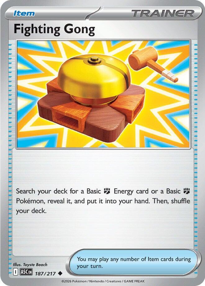 Fighting Gong (187/217) [Mega Evolution: Ascended Heroes] | Exor Games Dartmouth