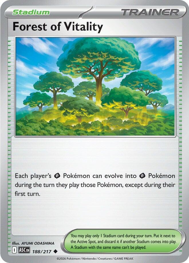 Forest of Vitality (188/217) [Mega Evolution: Ascended Heroes] | Exor Games Dartmouth