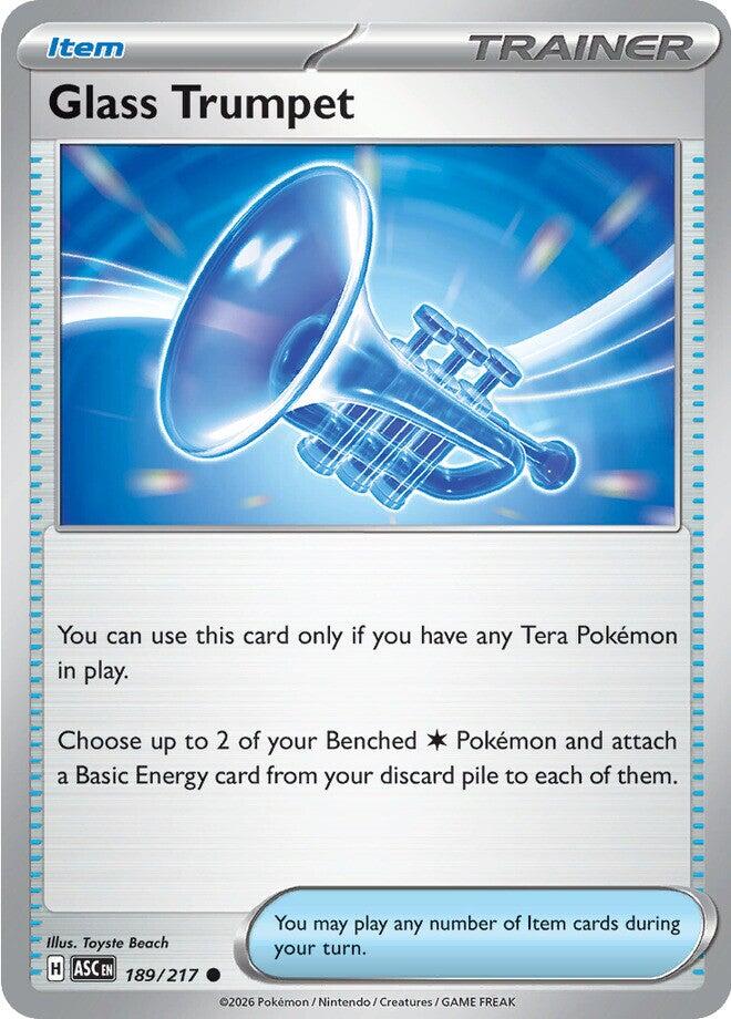 Glass Trumpet (189/217) [Mega Evolution: Ascended Heroes] | Exor Games Dartmouth