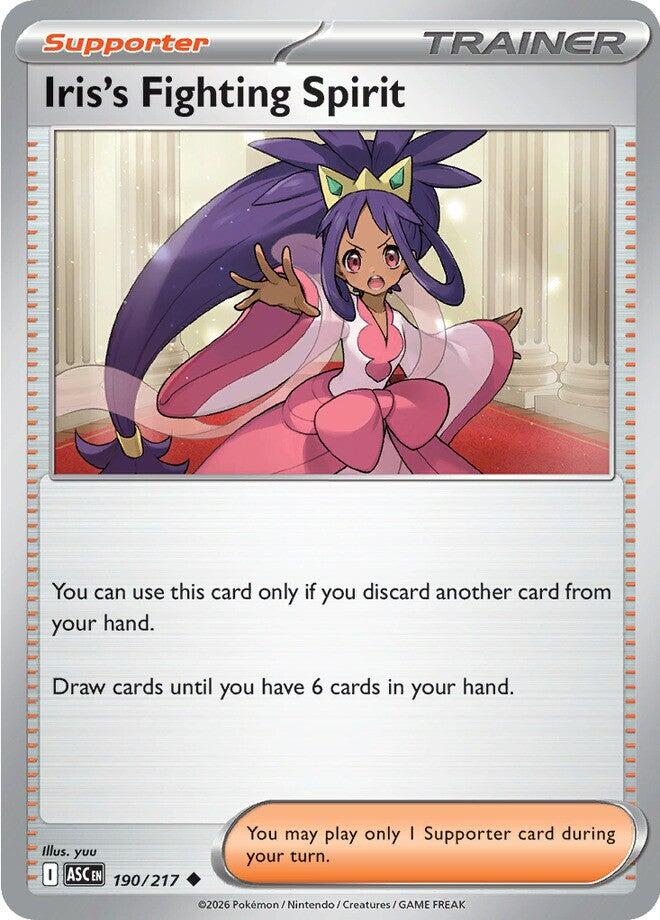 Iris's Fighting Spirit (190/217) [Mega Evolution: Ascended Heroes] | Exor Games Dartmouth