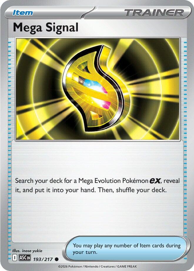 Mega Signal (193/217) [Mega Evolution: Ascended Heroes] | Exor Games Dartmouth