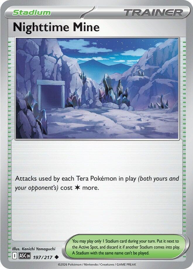 Nighttime Mine (197/217) [Mega Evolution: Ascended Heroes] | Exor Games Dartmouth
