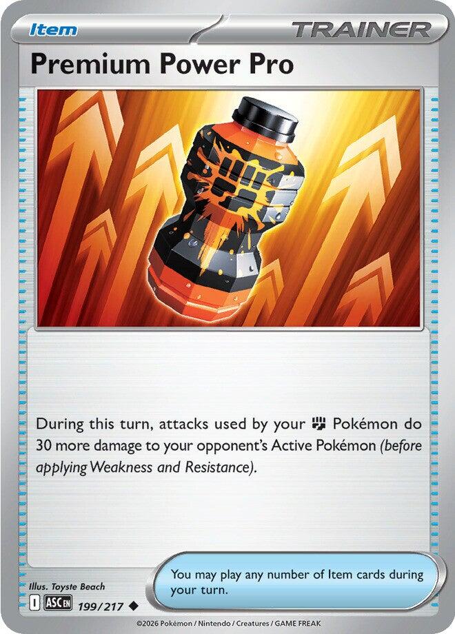 Premium Power Pro (199/217) [Mega Evolution: Ascended Heroes] | Exor Games Dartmouth