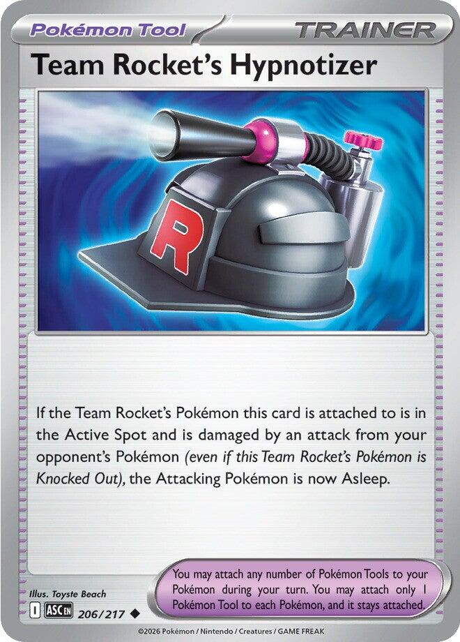 Team Rocket's Hypnotizer (206/217) [Mega Evolution: Ascended Heroes] | Exor Games Dartmouth