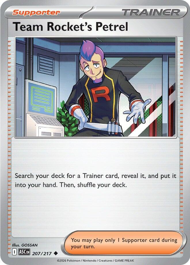 Team Rocket's Petrel (207/217) [Mega Evolution: Ascended Heroes] | Exor Games Dartmouth