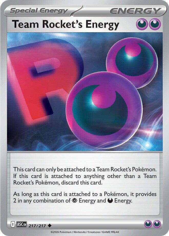 Team Rocket's Energy (217/217) [Mega Evolution: Ascended Heroes] | Exor Games Dartmouth