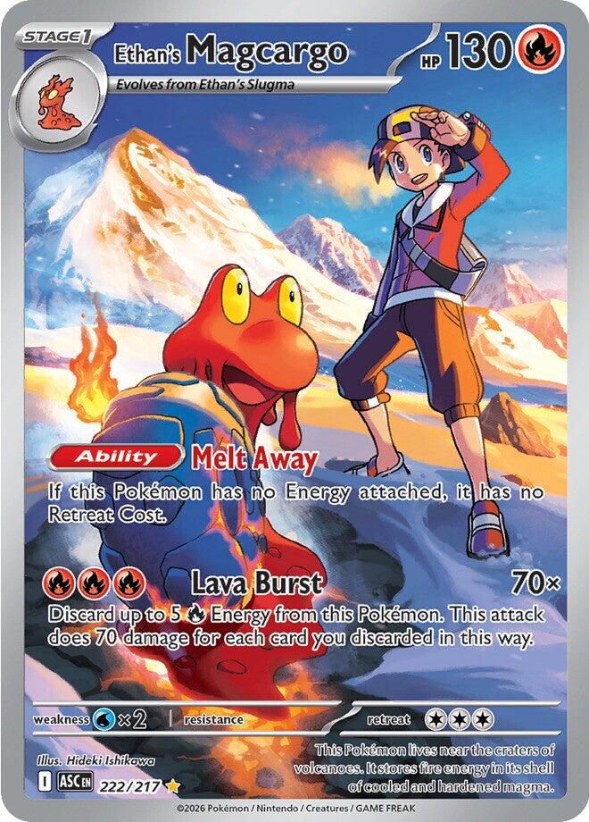 Ethan's Magcargo (222/217) [Mega Evolution: Ascended Heroes] | Exor Games Dartmouth