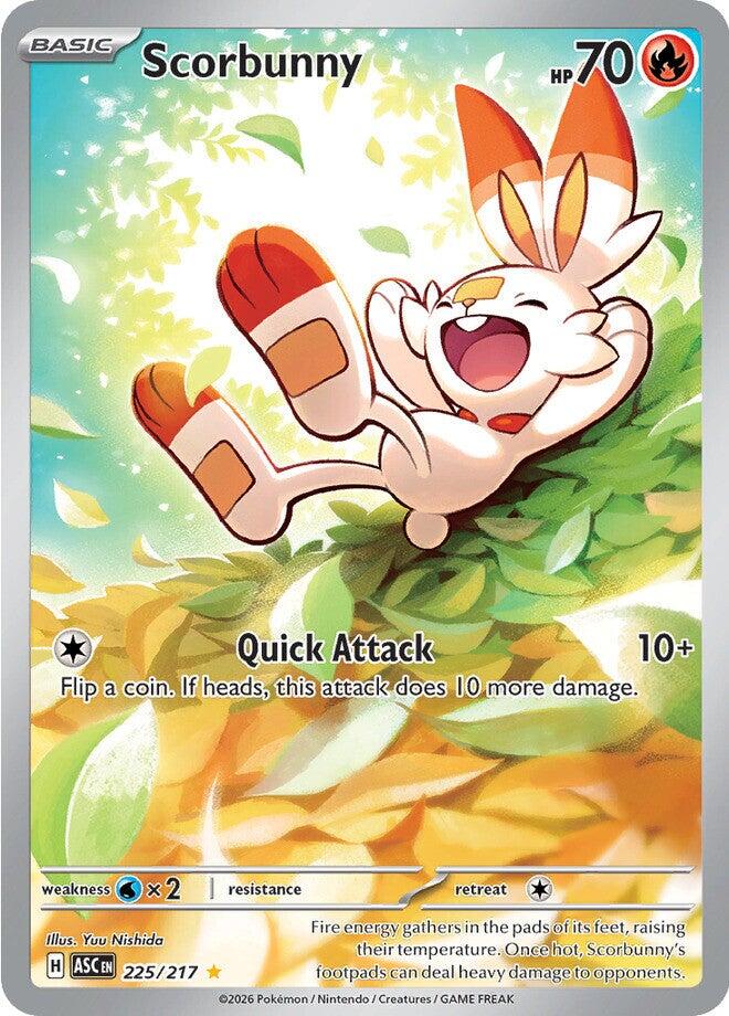 Scorbunny (225/217) [Mega Evolution: Ascended Heroes] | Exor Games Dartmouth