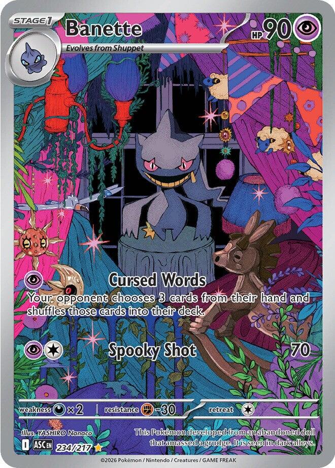 Banette (234/217) [Mega Evolution: Ascended Heroes] | Exor Games Dartmouth