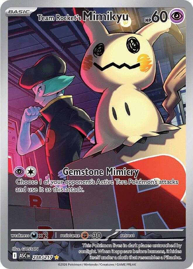 Team Rocket's Mimikyu (238/217) [Mega Evolution: Ascended Heroes] | Exor Games Dartmouth