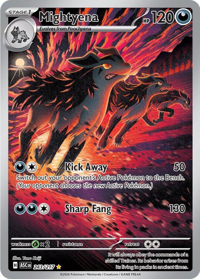 Mightyena (243/217) [Mega Evolution: Ascended Heroes] | Exor Games Dartmouth