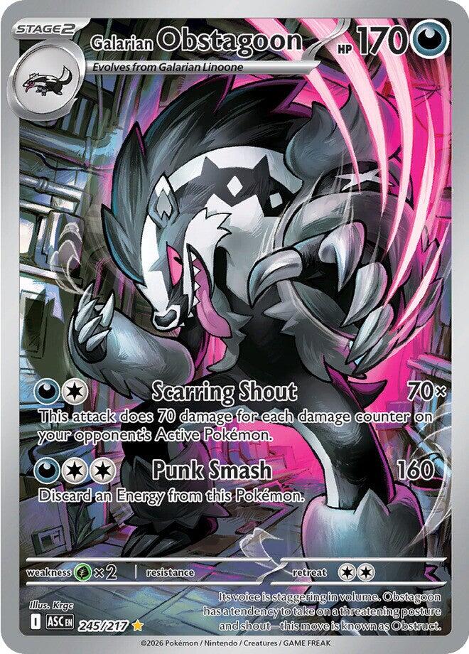 Galarian Obstagoon (245/217) [Mega Evolution: Ascended Heroes] | Exor Games Dartmouth