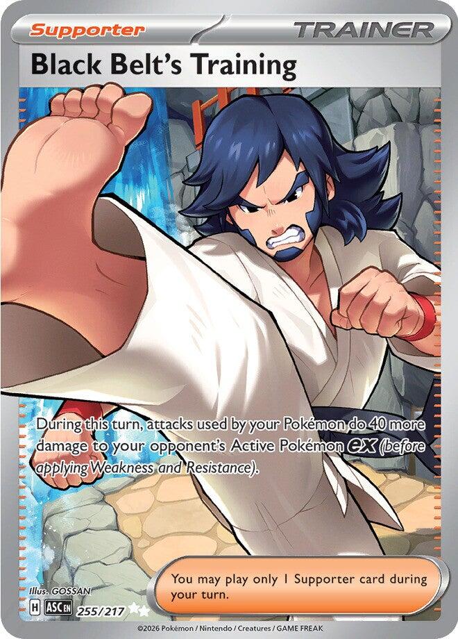 Black Belt's Training (255/217) [Mega Evolution: Ascended Heroes] | Exor Games Dartmouth