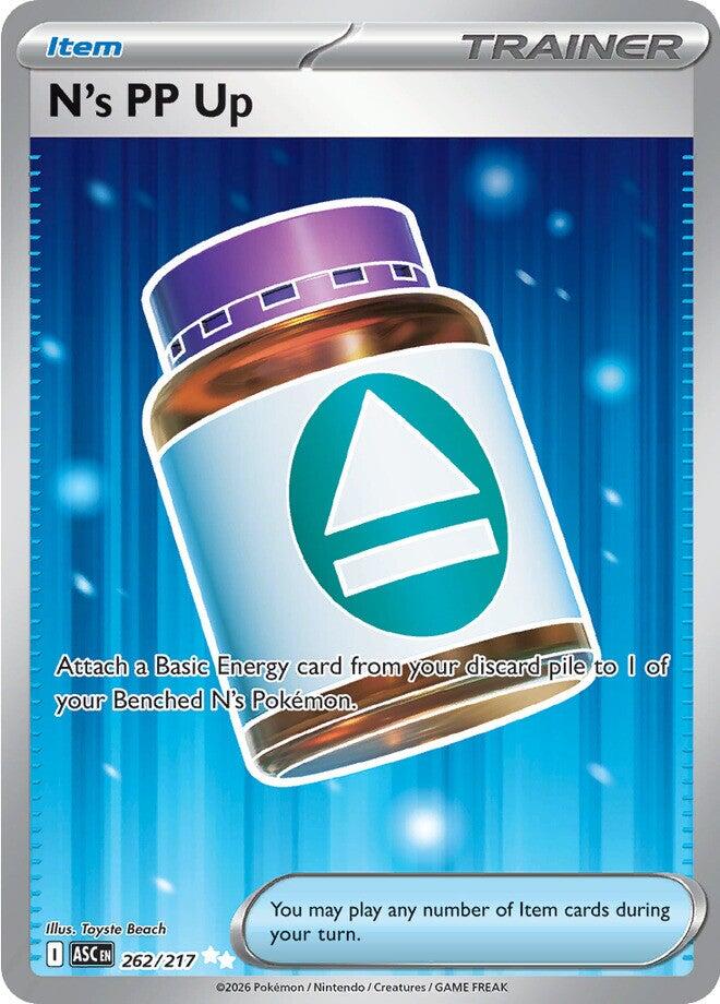 N's PP Up (262/217) [Mega Evolution: Ascended Heroes] | Exor Games Dartmouth