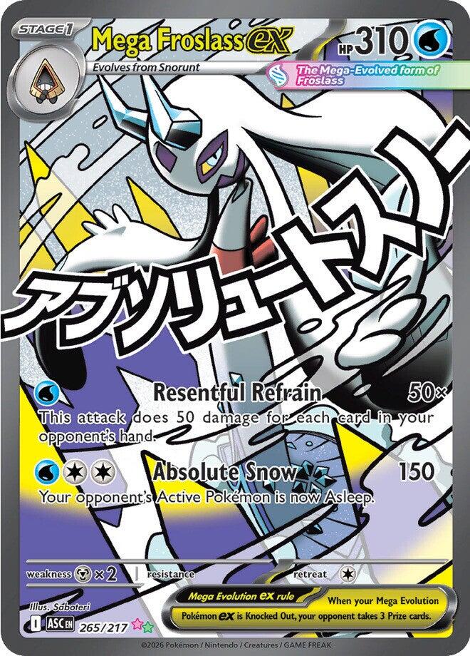 Mega Froslass ex (265/217) [Mega Evolution: Ascended Heroes] | Exor Games Dartmouth