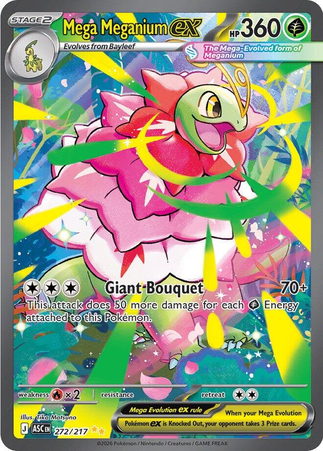 Mega Meganium ex (272/217) [Mega Evolution: Ascended Heroes] | Exor Games Dartmouth