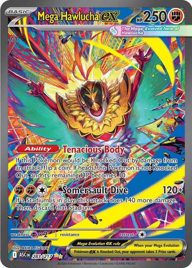 Mega Hawlucha ex (283/217) [Mega Evolution: Ascended Heroes] | Exor Games Dartmouth