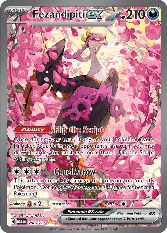 Fezandipiti ex (288/217) [Mega Evolution: Ascended Heroes] | Exor Games Dartmouth
