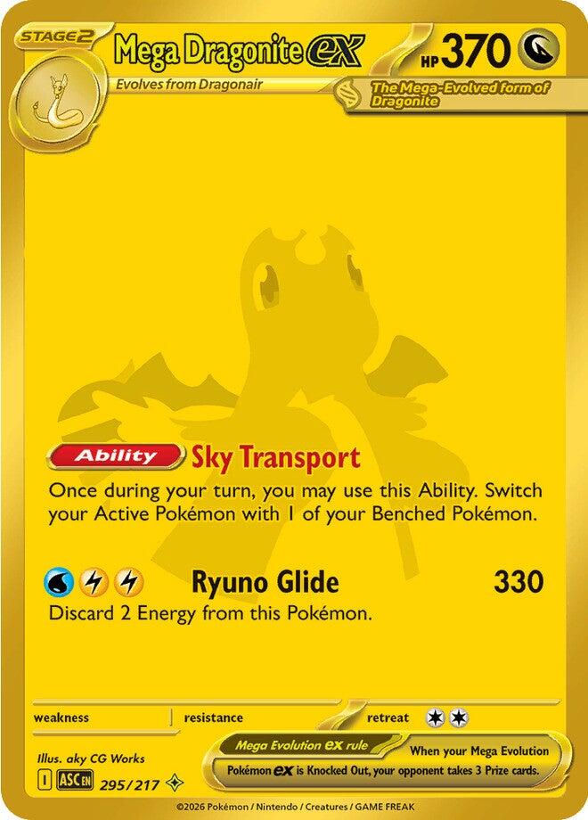 Mega Dragonite ex (295/217) [Mega Evolution: Ascended Heroes] | Exor Games Dartmouth