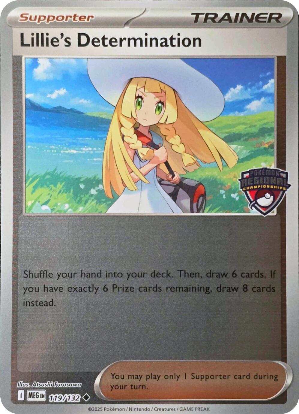 Lillie's Determination (119/132) (Regional Championships) [League & Championship Cards] | Exor Games Dartmouth
