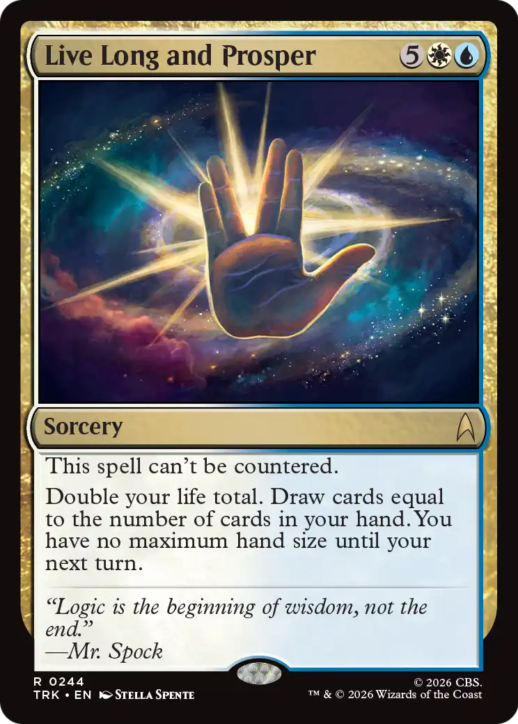 Live Long and Prosper [Star Trek] | Exor Games Dartmouth
