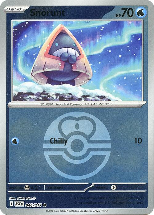 Snorunt (046/217) (Love Ball) [Mega Evolution: Ascended Heroes] | Exor Games Dartmouth