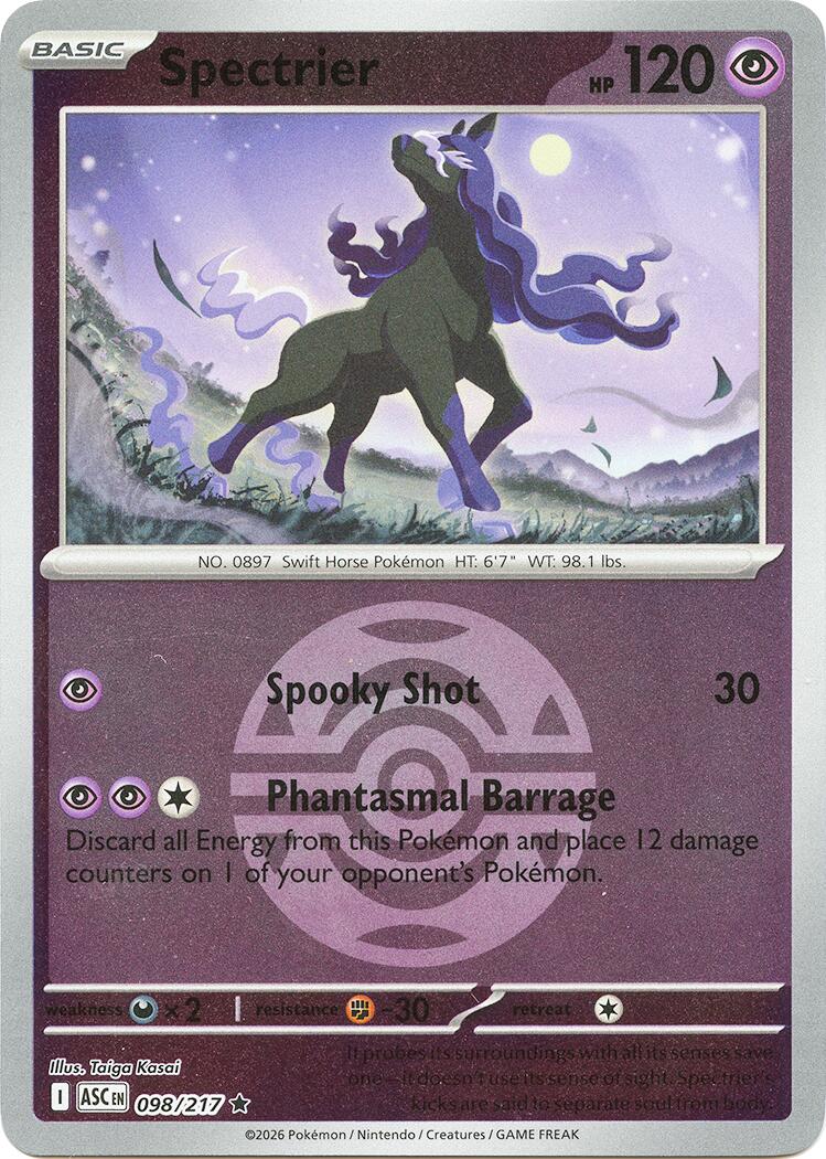 Spectrier (098/217) (Dusk Ball) [Mega Evolution: Ascended Heroes] | Exor Games Dartmouth