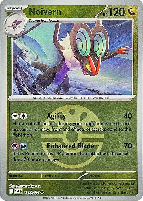 Noivern (157/217) (Friend Ball) [Mega Evolution: Ascended Heroes] | Exor Games Dartmouth