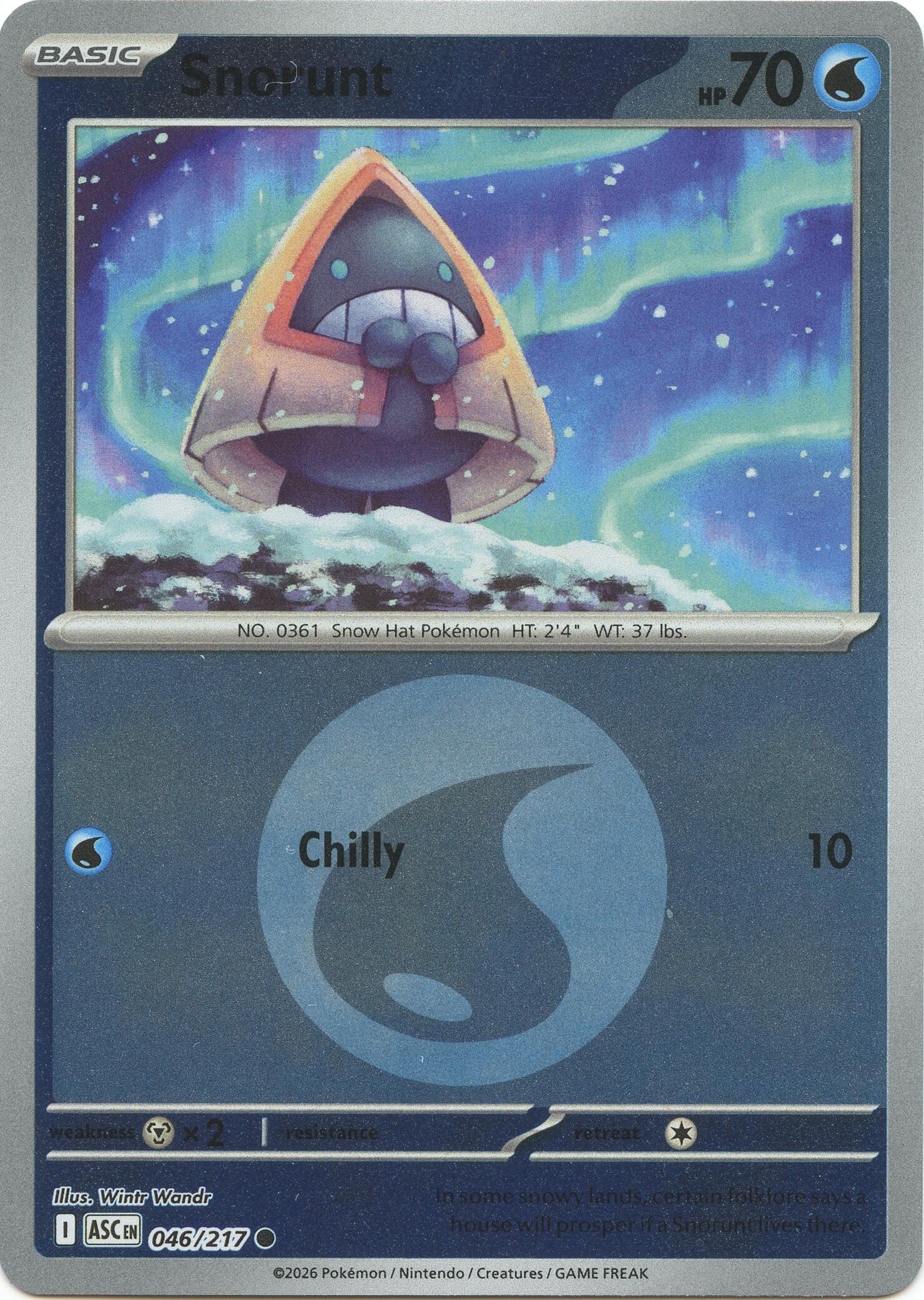 Snorunt (046/217) (Energy Symbol Pattern) [Mega Evolution: Ascended Heroes] | Exor Games Dartmouth