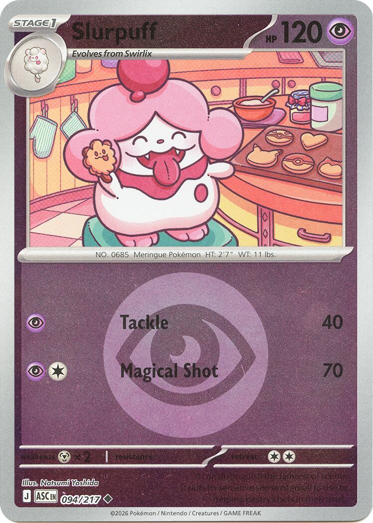 Slurpuff (094/217) (Energy Symbol Pattern) [Mega Evolution: Ascended Heroes] | Exor Games Dartmouth