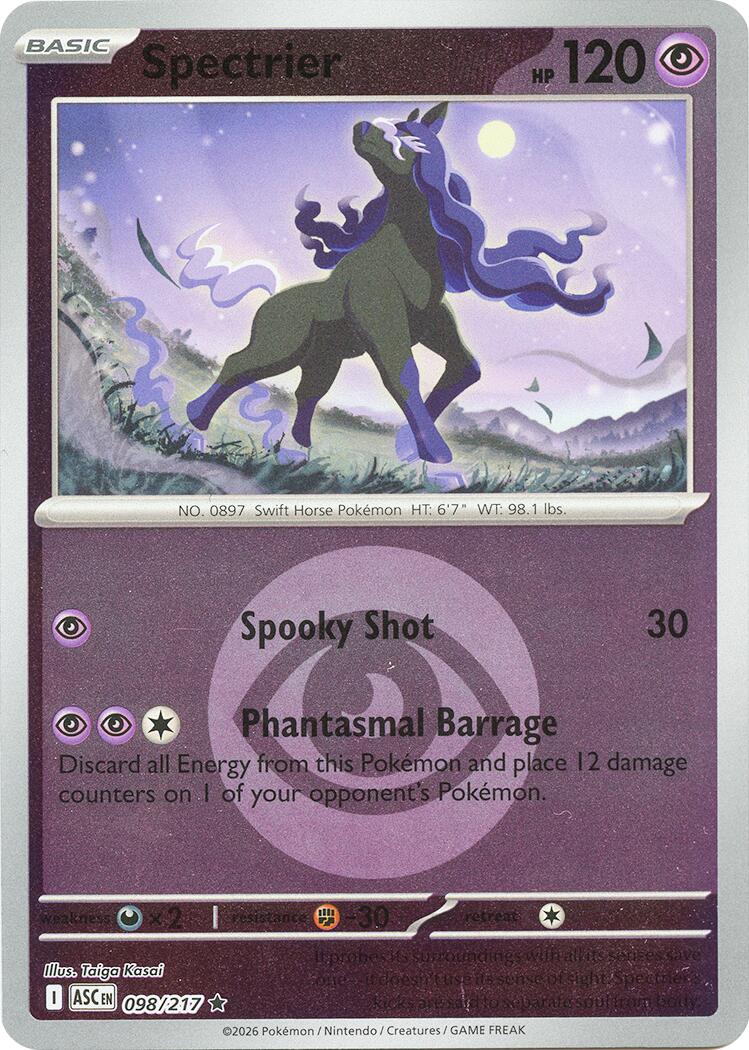 Spectrier (098/217) (Energy Symbol Pattern) [Mega Evolution: Ascended Heroes] | Exor Games Dartmouth