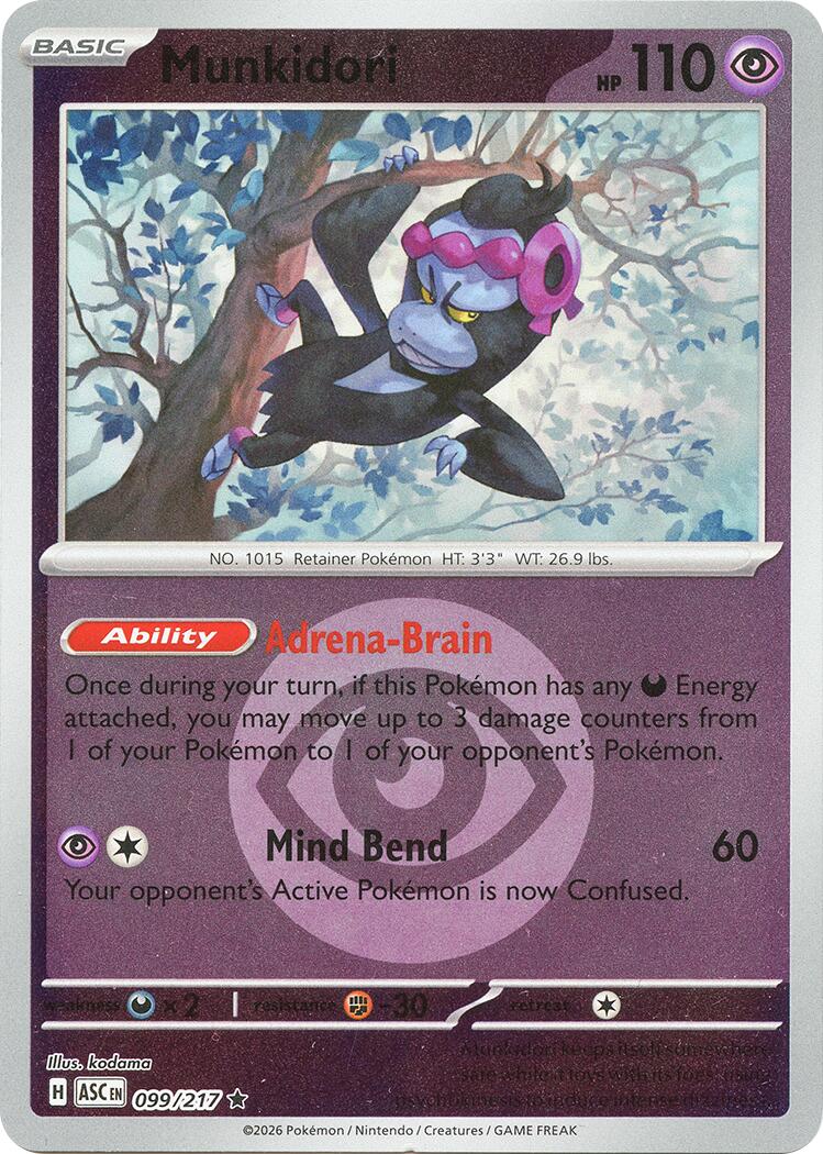 Munkidori (099/217) (Energy Symbol Pattern) [Mega Evolution: Ascended Heroes] | Exor Games Dartmouth